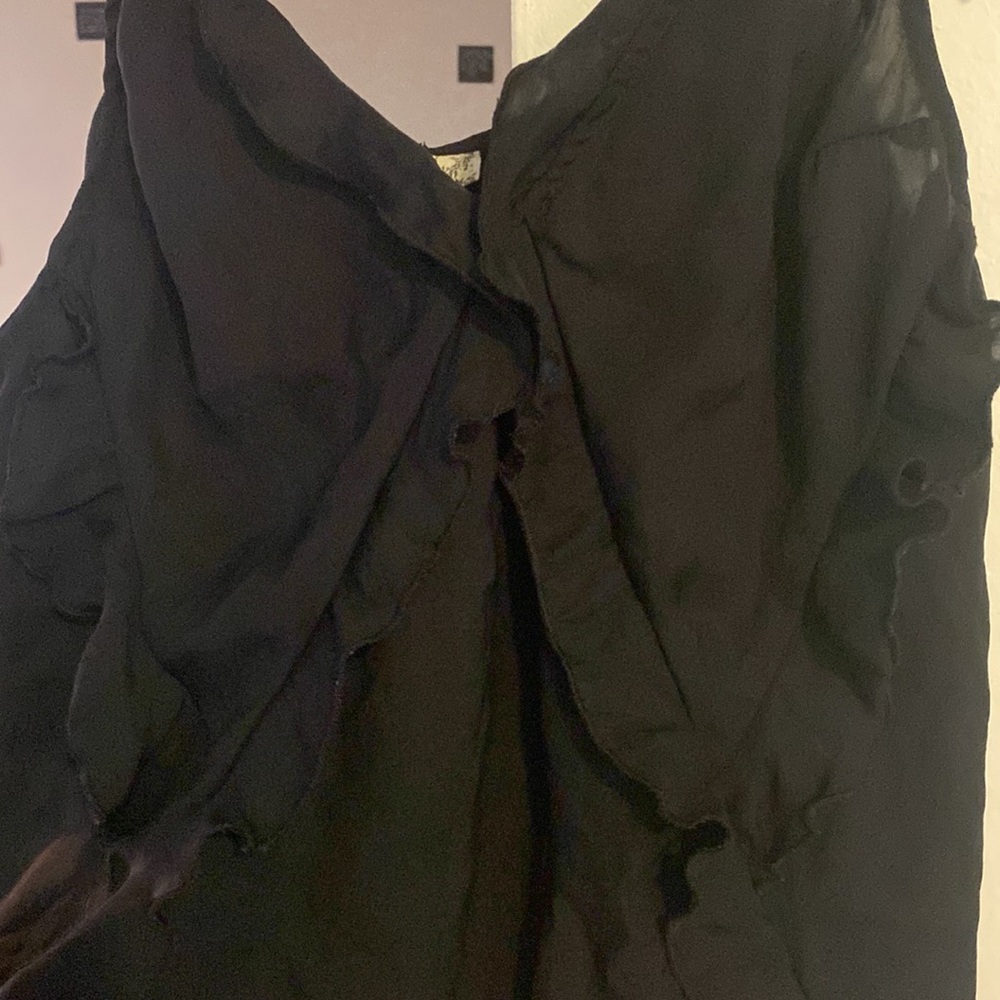 Free People Ruffle Blouse - Picture 2 of 3